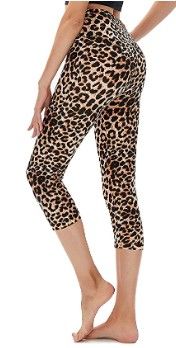 Photo 1 of HELLISAL FITNESS LEOPARD STRECH PANTS XL 