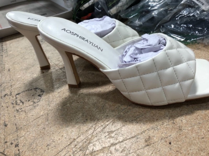 Photo 2 of aosphiraylian heels white size 38