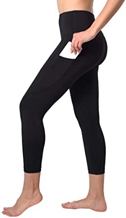 Photo 1 of 90 Degree By Reflex Plus Size High Waist Tummy Control Power Flex Yoga Capris size medium 