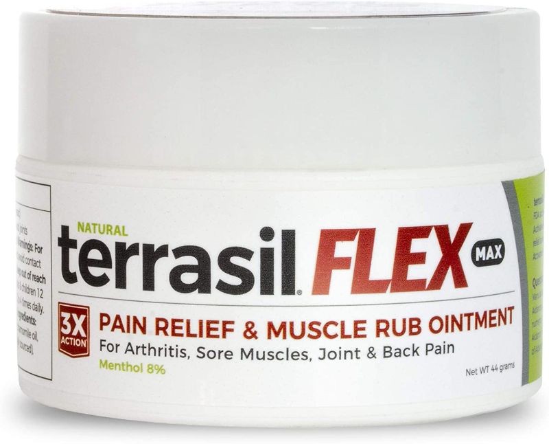 Photo 1 of Flex Arthritis Pain Relief Ointment by Terrasil | Advanced Formula MAX Strength Pain Relief & Muscle Rub with Activated Minerals | Fast-Acting Pain Relief for Arthritis, Back, Shoulder, & Knee Pain
