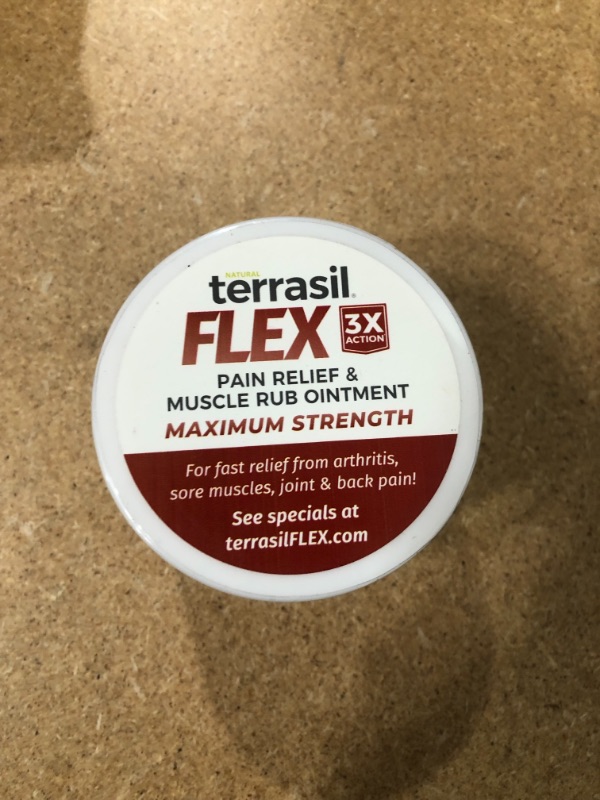 Photo 3 of Flex Arthritis Pain Relief Ointment by Terrasil | Advanced Formula MAX Strength Pain Relief & Muscle Rub with Activated Minerals | Fast-Acting Pain Relief for Arthritis, Back, Shoulder, & Knee Pain
