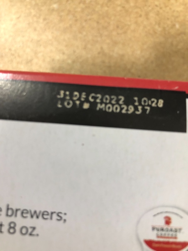 Photo 3 of 3 BOXES OF Puroast Coffee Low Acid Coffee High Antioxidant, Dark French Roast Coffee Single Serve Cups, 12 Count BEST BY DEC 2022
