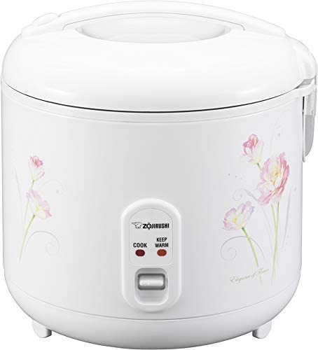 Photo 1 of *TESTED AND FUNCTION'S* Zojirushi NS-RPC18FJ Rice Cooker and Warmer, 10-Cup (Uncooked), Tulip
