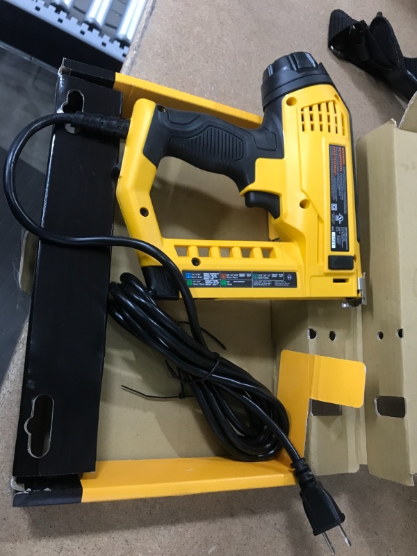 Photo 3 of **TESTED AND FUNCTIONS ** DEWALT
5-in-1 Multi-Tacker and Brad Nailer