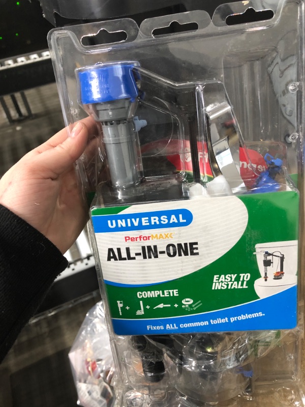 Photo 2 of **missing red pieces**  Fluidmaster
PerforMAX Universal 2 in. High Performance Complete Toilet Repair Kit