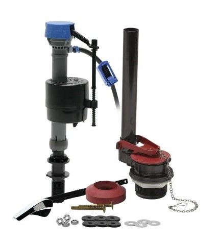 Photo 1 of **missing red pieces**  Fluidmaster
PerforMAX Universal 2 in. High Performance Complete Toilet Repair Kit