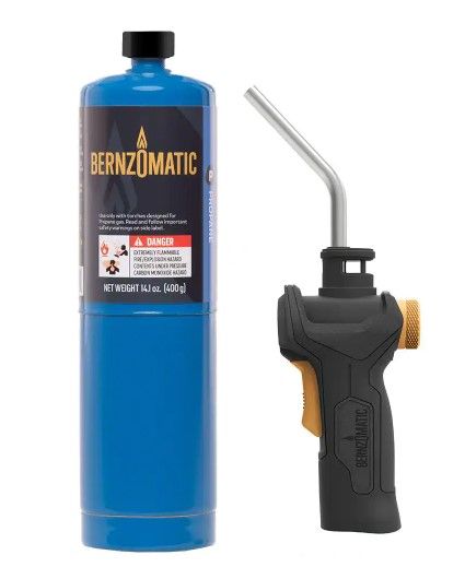 Photo 1 of ** missing propane fuel ** Bernzomatic TS3500KC Multi-Use Torch Kit