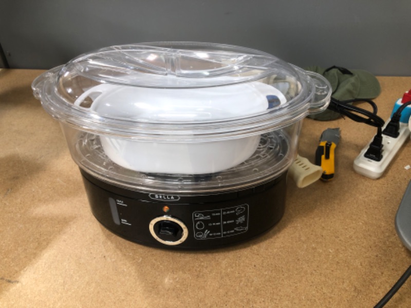 Photo 1 of BELLA Two Tier Food Steamer