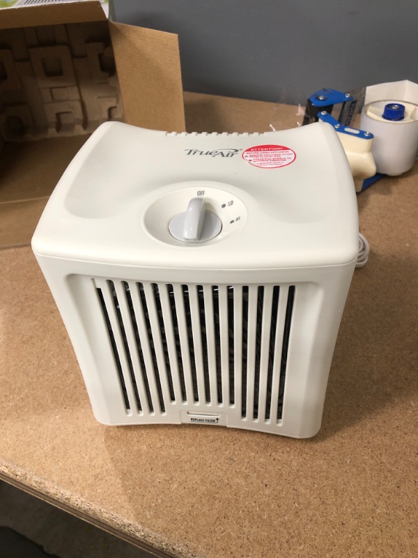 Photo 1 of Hamilton Beach TrueAir Room Odor Eliminator with 3 Carbon Filters + Green Mountain Scent Cartridge, Common Household-Tobacco, Pet, Bathroom, Trash (04532GM)