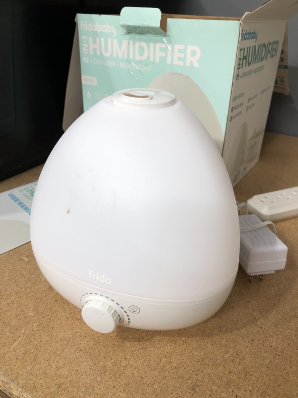 Photo 2 of **PARTS ONLY DOESNT TURN ON** Frida Baby Fridababy 3-in-1 Humidifier with Diffuser and Nightlight