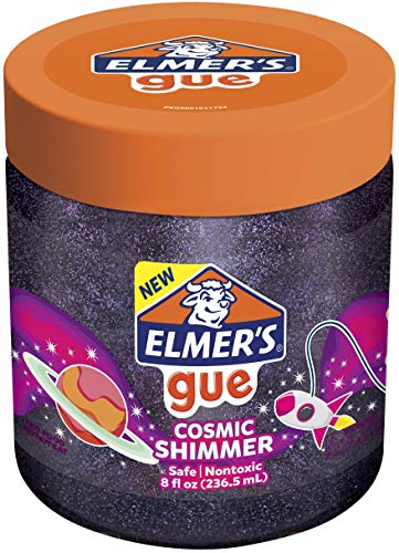 Photo 1 of Elmer's Scented Pre-made Slime Blueberry Splash 2 Count & Elmer's GUE Pre Made Slime, Cosmic Shimmer Glitter Slime, 2 Count

