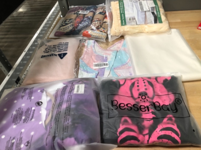 Photo 1 of SOLD AS IS * NO REFUNDS // BUNDLE OF ASSORTED  CLOTHING &  ACCESSORIES 
