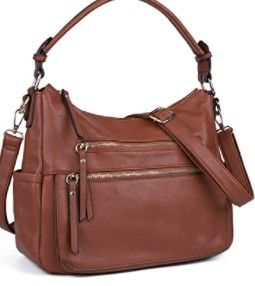 Photo 1 of Large Hobo Bags for Women Large Capacity Crossbody Purse with Adjustable Strap Satchel Shoulder Bag for Women Leather Travel
