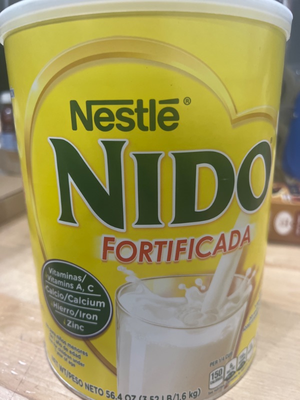 Photo 2 of BEST BY :03/2022 -NIDO Fortificada Dry Whole Milk Powdered Drink Mix
