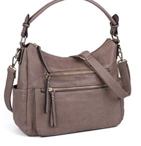 Photo 1 of Large Hobo Bags for Women Large Capacity Crossbody Purse with Adjustable Strap Satchel Shoulder Bag for Women Leather Travel
