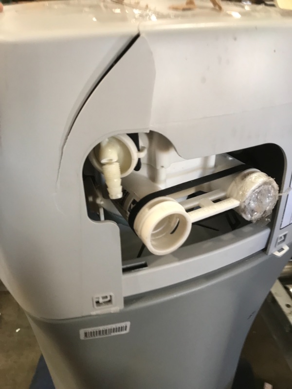 Photo 4 of **DAMAGED**Whirlpool WHES40E 40,000 Grain Softener | Salt & Water Saving Technology | NSF Certified | Automatic Whole House Soft Water Regeneration, White