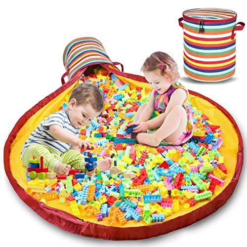 Photo 1 of dofilachy toy storage basket colorful