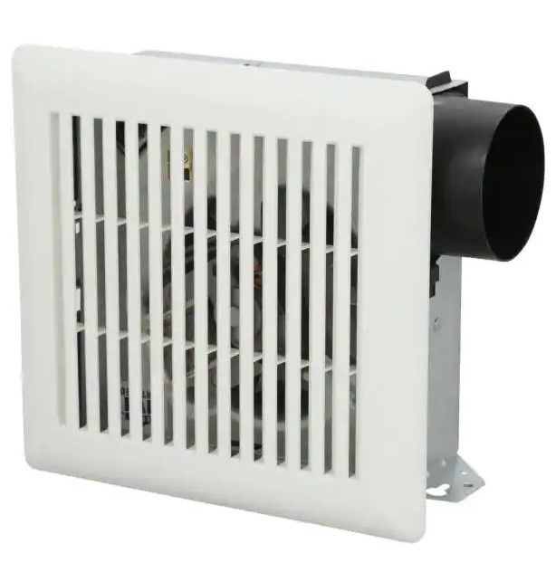 Photo 1 of 50 CFM Ceiling/Wall Mount Bathroom Exhaust Fan