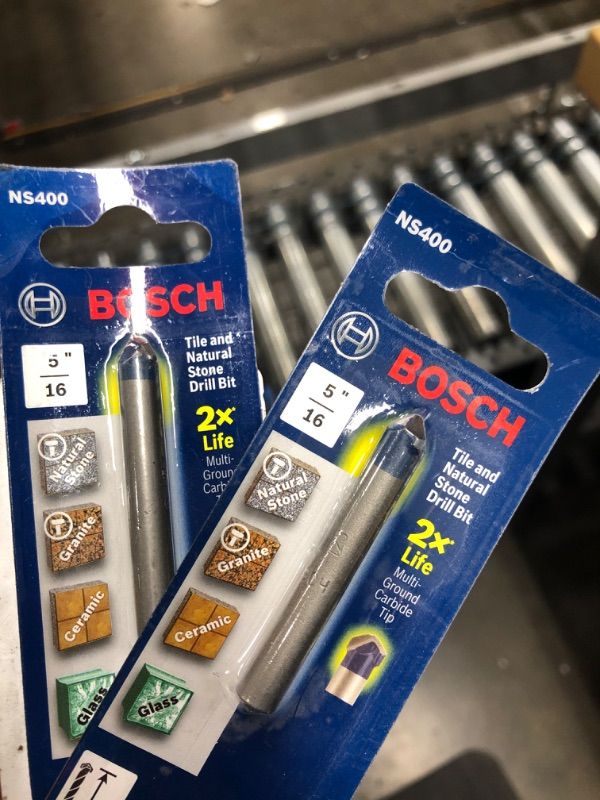 Photo 2 of (2 PACK) Bosch
5/16 in. Carbide-Tipped Glass and Tile Drill Bit