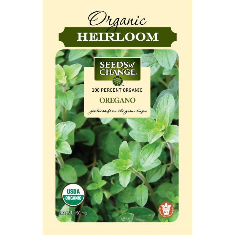 Photo 1 of ** NO  REFUNDS *** BEST BY :12/2022-Seeds of Change Organic Greek Oregano Seed
10 pack 