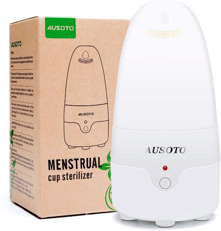 Photo 1 of AUSOTO Menstrual Cup Steamer Sterilizer, Suitable for Any Style of Menstrual Cup, High Temperature Steaming, One Button Start, Safe and Reliable(No freebies)
