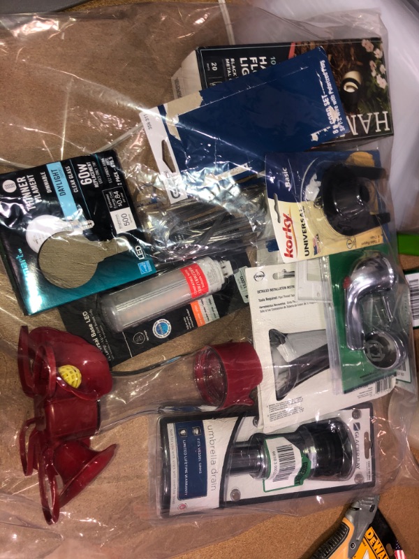 Photo 1 of **SOLD AS IS** HOME IMPROVEMENT BUNDLE, LIGHTS AND BATHROOM-**NO RETURNS**