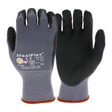 Photo 1 of 4 PAIRS OF- ATG MaxiFlex Men's Extra Large Ultimate Nitrile Gloves in Gray**SOLD AS IS, NO RETURNS** 