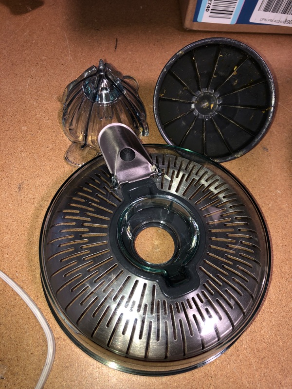 Photo 1 of Breville BCP600SIL Citrus Press Motorized Juicer, Silver
