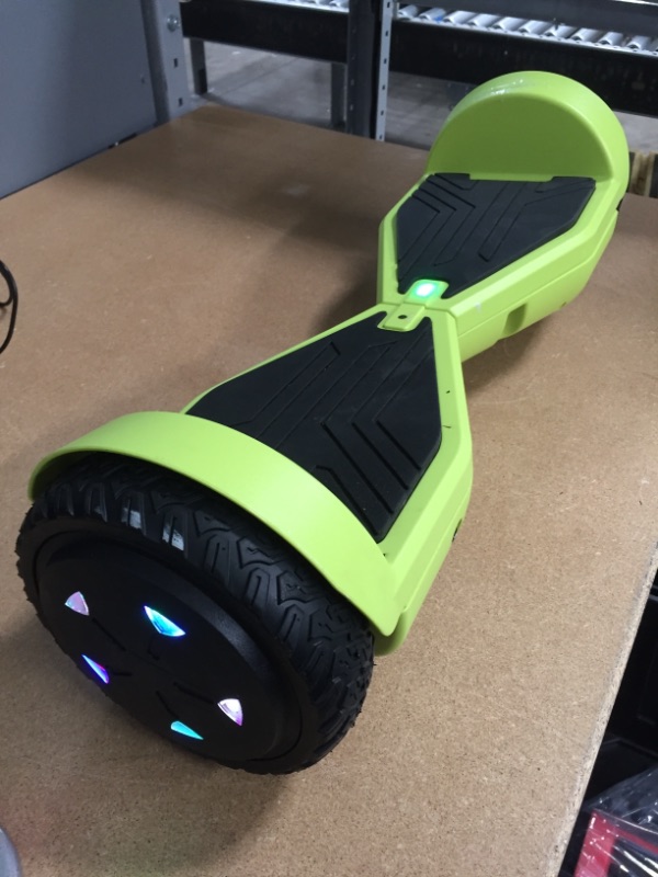 Photo 2 of *USED*
Jetson Spin All Terrain Hoverboard with LED Lights | Anti Slip Grip Pads | Self Balancing Hoverboard with Active Balance Technology | Range of Up to 7 Miles, Ages 13+
