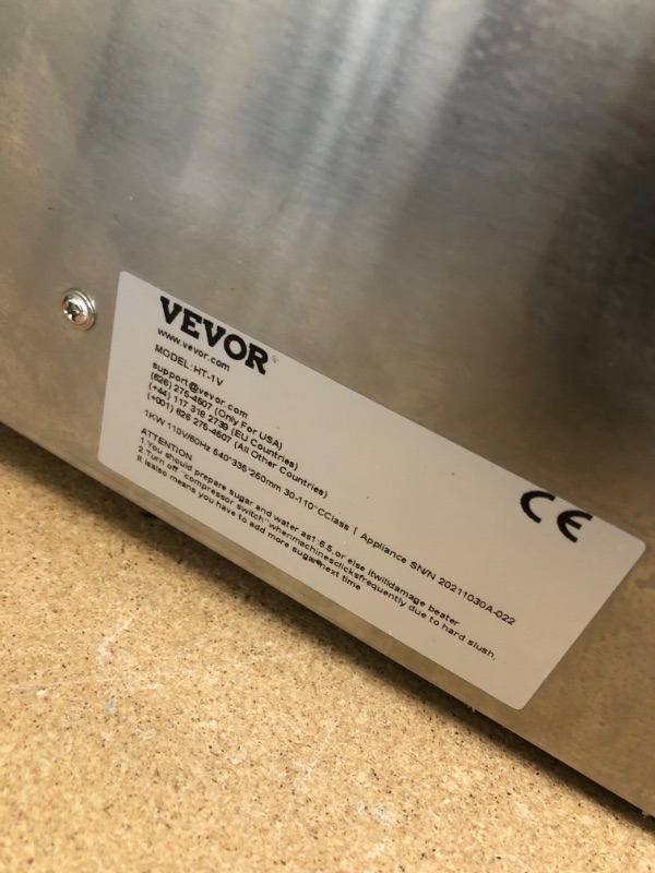 Photo 5 of *USED*
VEVOR Steam Table Warmer, 27 Qt Commercial Food Warmer, Stainless Steel Electric, 1200W with Lid for Catering and Restaurant
