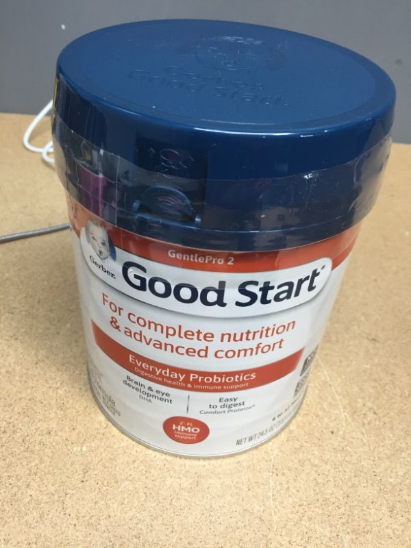 Photo 2 of Gerber Good Start GentlePro 2 Everyday Probiotics Powder Infant Formula, Stage 2, 24.5 Oz. EXP. 07/22/2022
