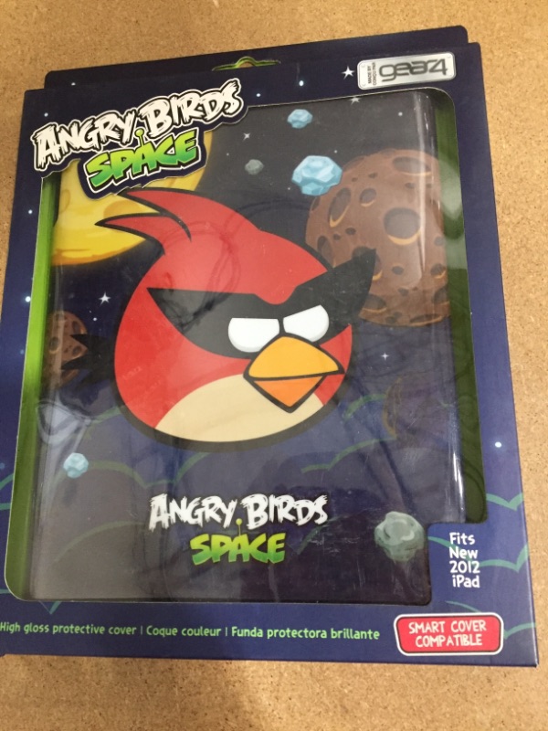 Photo 2 of Gear4 Angry Birds Space Case for iPad 3, Red Bird (IPAS301G)
