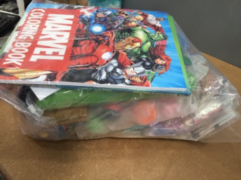 Photo 1 of BAG OF VARIOUS TOYS AND DECORATIONS FOR KIDS