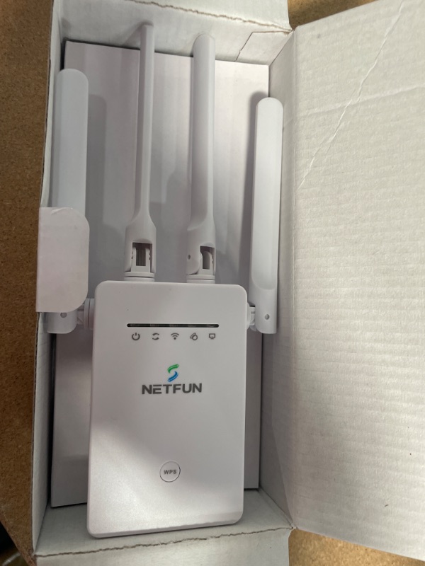 Photo 2 of ?2022 Upgraded? WiFi Extender WiFi Range Extender Wireless Internet Booster Cover up to 5000 sq.ft & 35 Device Wireless Signal Booster Repeater with Ethernet Port Extend Internet WiFi to Home Device
