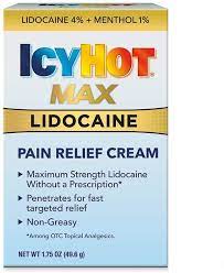 Photo 1 of Icy Hot Max Strength Pain Relief Cream with Lidocaine Plus Menthol, 2.7 Oz | CVS 3-PACK
EXP 08-2023
