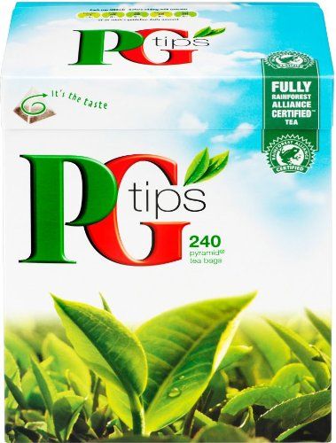 Photo 1 of **BEST BEFORE 10/2021**PG Tips 240 Original Pyramid Tea Bags from Great Britain
