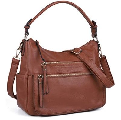 Photo 1 of Large Hobo Bags for Women Large Capacity Crossbody Purse with Adjustable Strap Satchel Shoulder Bag for Women Leather Travel
