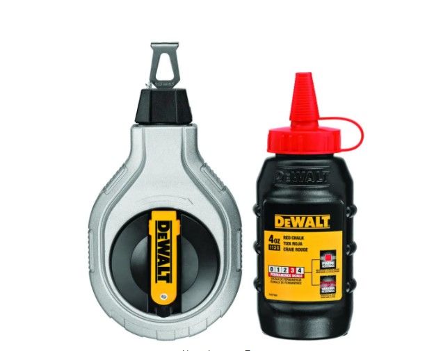 Photo 1 of 
DEWALT
100 ft. 6:1 Chalk Reel Kit