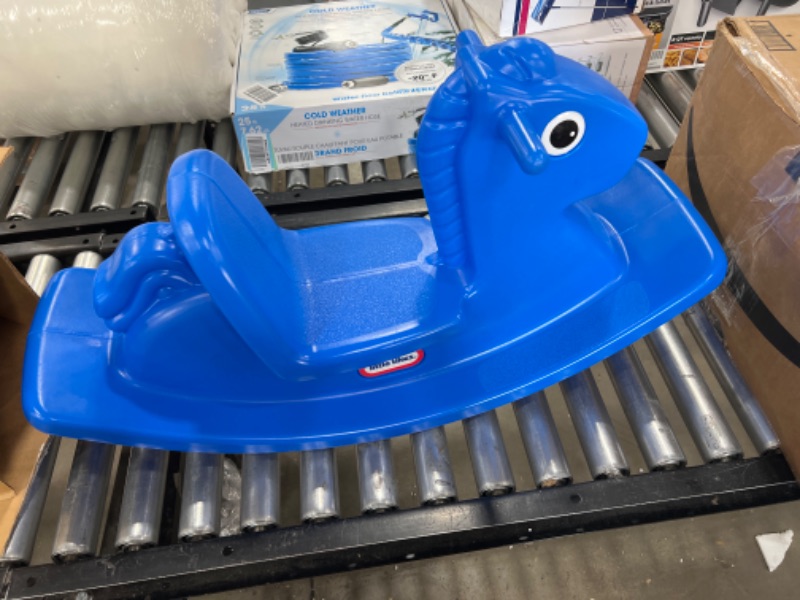 Photo 1 of Little Tikes Rocking Horse Blue