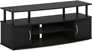 Photo 1 of Furinno JAYA Large Entertainment Stand for TV Up to 55 Inch, Blackwood