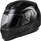 Photo 1 of GMAX MD-04, DOT Approved Modular Helmet for Motorcycles, Scooters, Spyders, Mopeds and More (Black)
