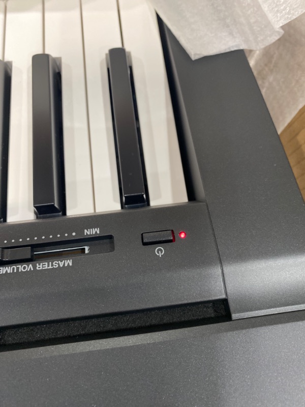 Photo 3 of Yamaha P71 88-Key Weighted Action Digital Piano with Sustain Pedal and Power Supply