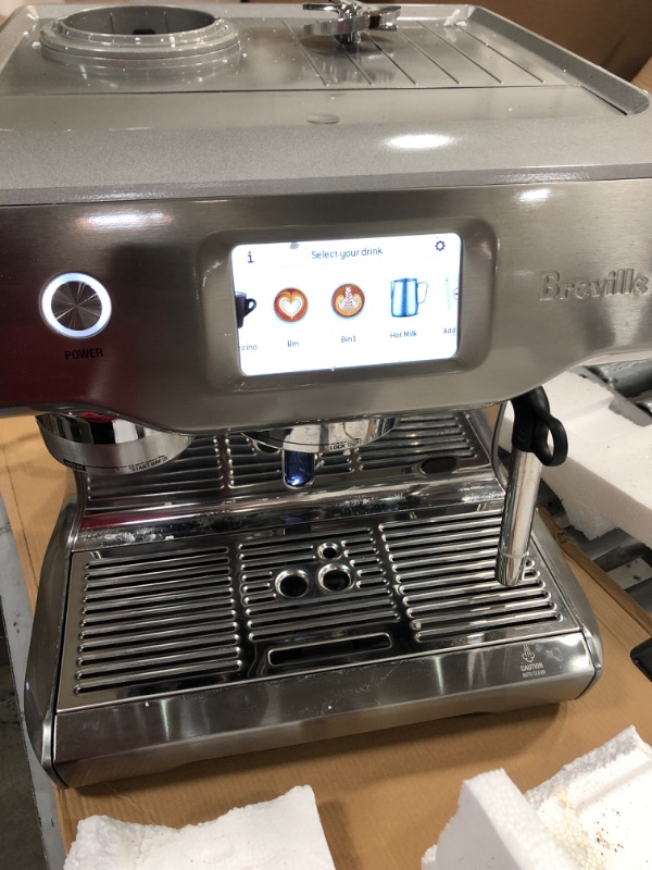 Photo 2 of Breville BES880BSS Barista Touch Espresso Machine, Brushed Stainless Steel