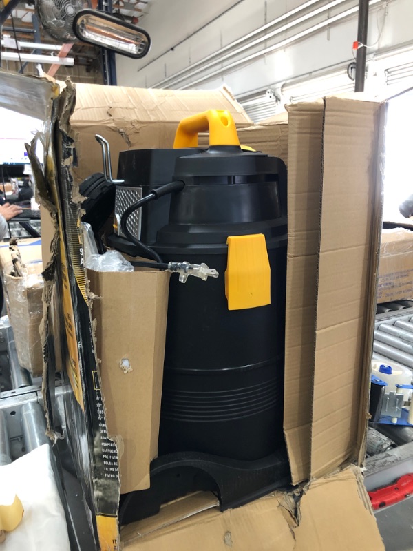 Photo 2 of ***PARTS ONLY*** Industrial HEPA Certified Wet/Dry Vac, 8 Gallon
