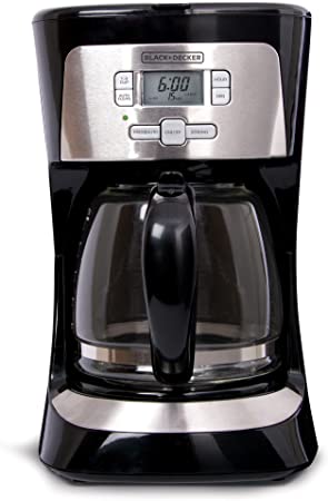 Photo 1 of BLACK+DECKER 12-Cup Programmable Coffee Maker, Black
