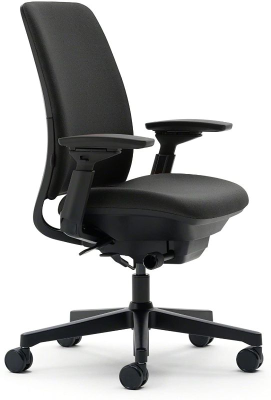 Photo 1 of Steelcase Amia Fabric Office Chair, Black
