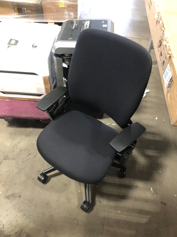 Photo 2 of Steelcase Amia Fabric Office Chair, Black
