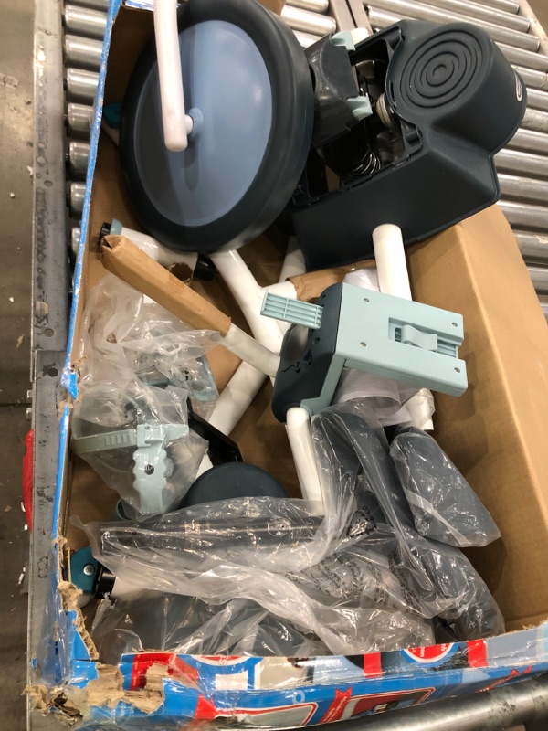 Photo 1 of Little Tikes Pelican Explore & Fit Cycle Fun Adjustable Fitness Exercise Equipment for Kids Stationary Bike w Videos, Built-in Bluetooth Speaker- Gifts for Kid, Toys for Boys Girls Ages 3-7 Year Old
