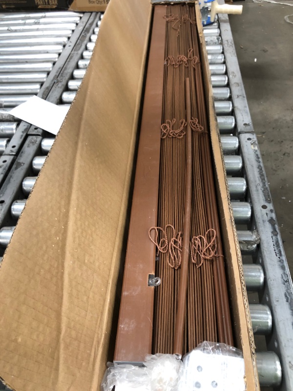 Photo 1 of 2" Cordless Classic Faux Woods  BROWN