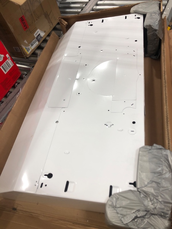 Photo 1 of Broan - Glacier 36" Convertible Range Hood - White
